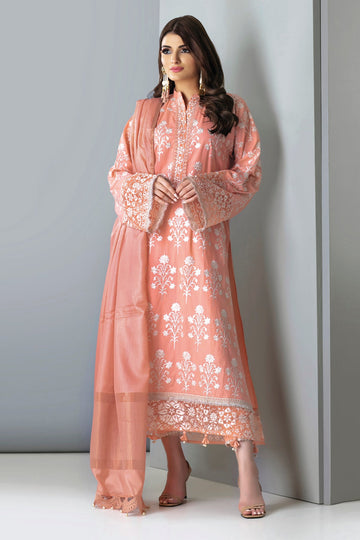 Bc21304 Orange Khaadi Autumn Collection 2021